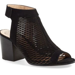 Vince Camuto Lavette Perforated Bootie Black 9.5